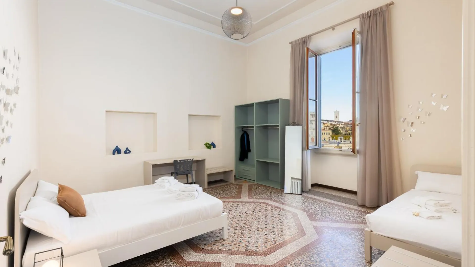 Panoramic Home 5 Min Ponte Vecchio And Center Florence 0*,