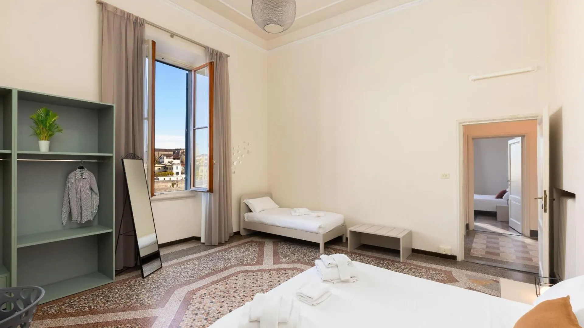 Panoramic Home 5 Min Ponte Vecchio And Center Firenze Apartman